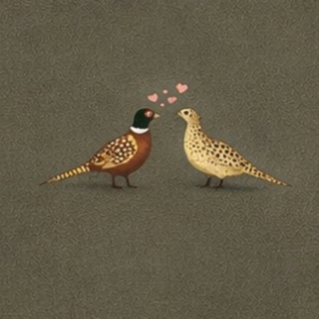 The pheasant pair sweatshirt kids