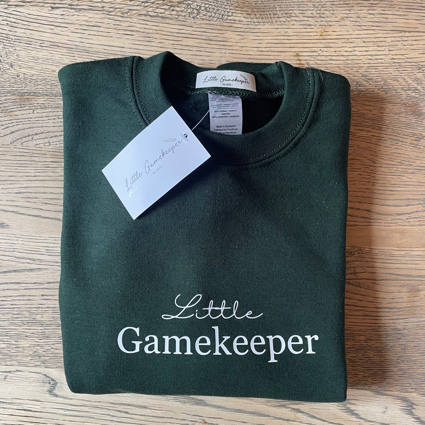 Little gamekeeper sweatshirt