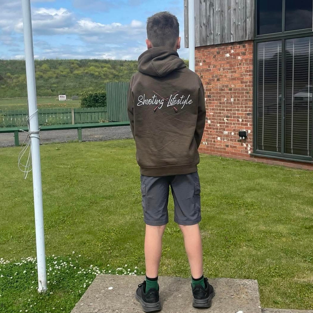 Shooting lifestyle kids hoodie