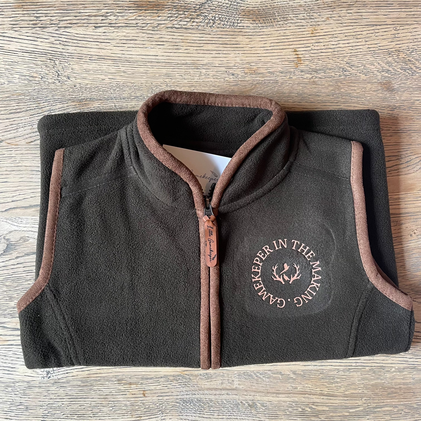 Gamekeeper in the making gilet
