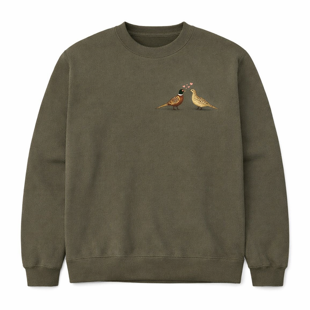 The pheasant pair sweatshirt kids