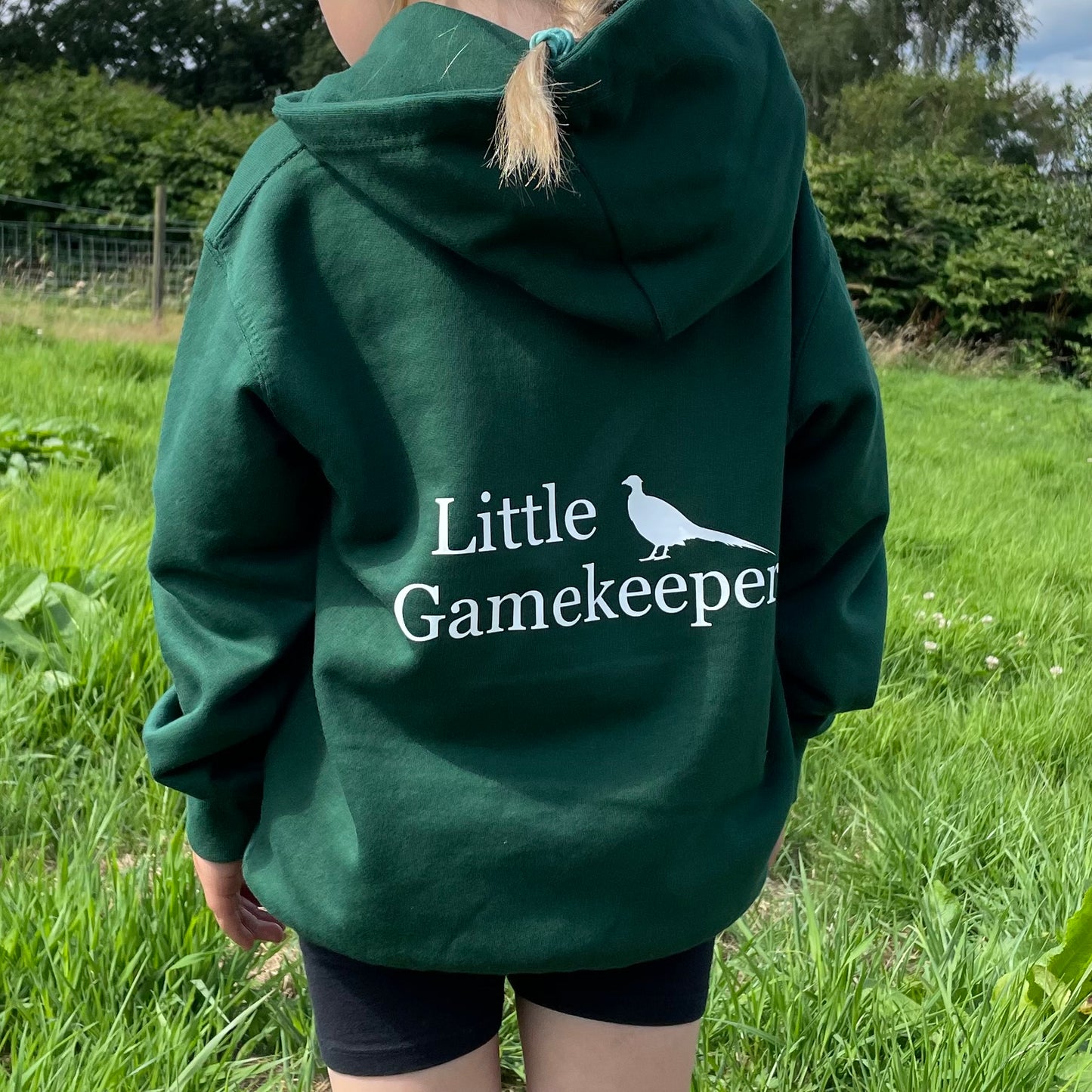 Little gamekeeper pheasant hoodie