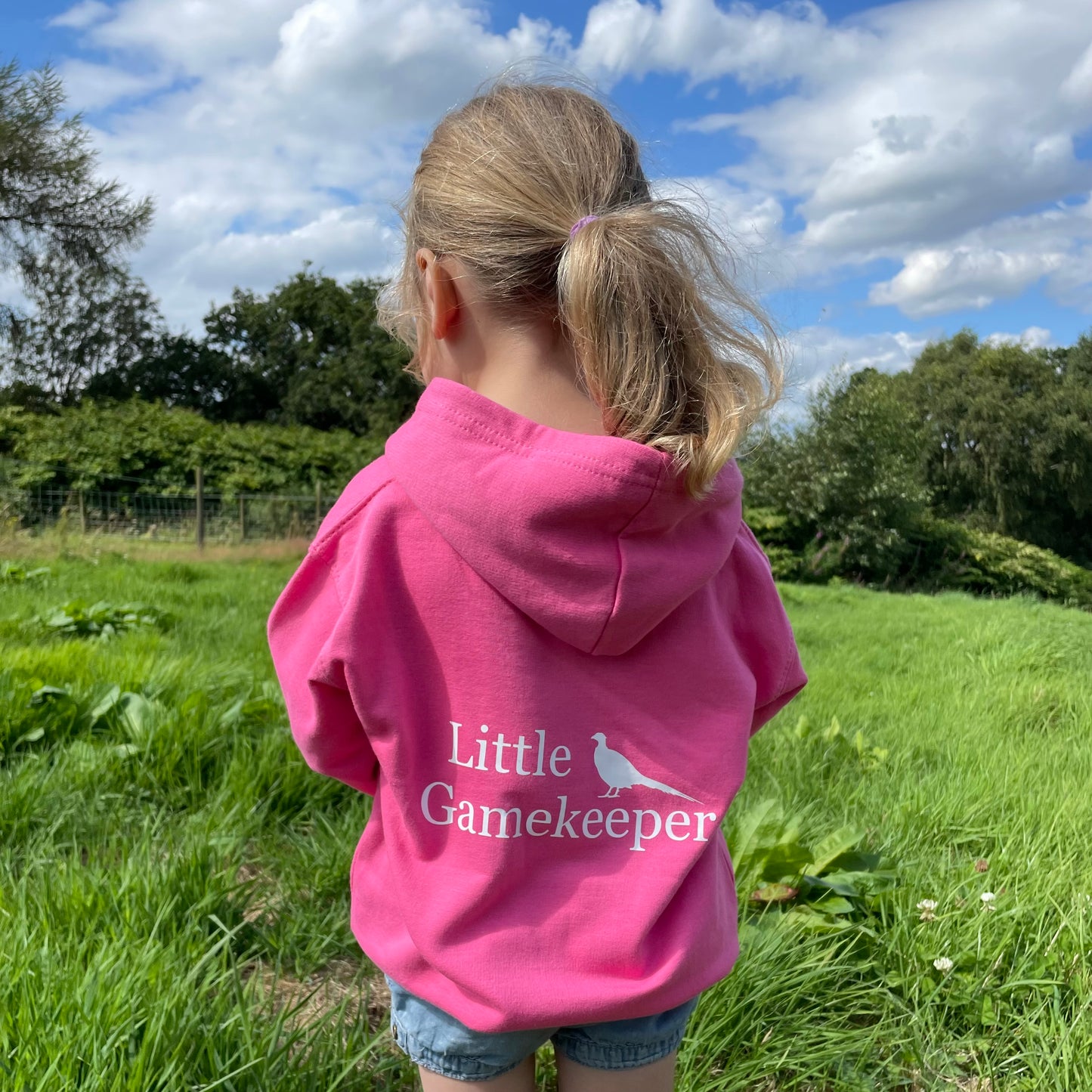 Little gamekeeper pheasant hoodie