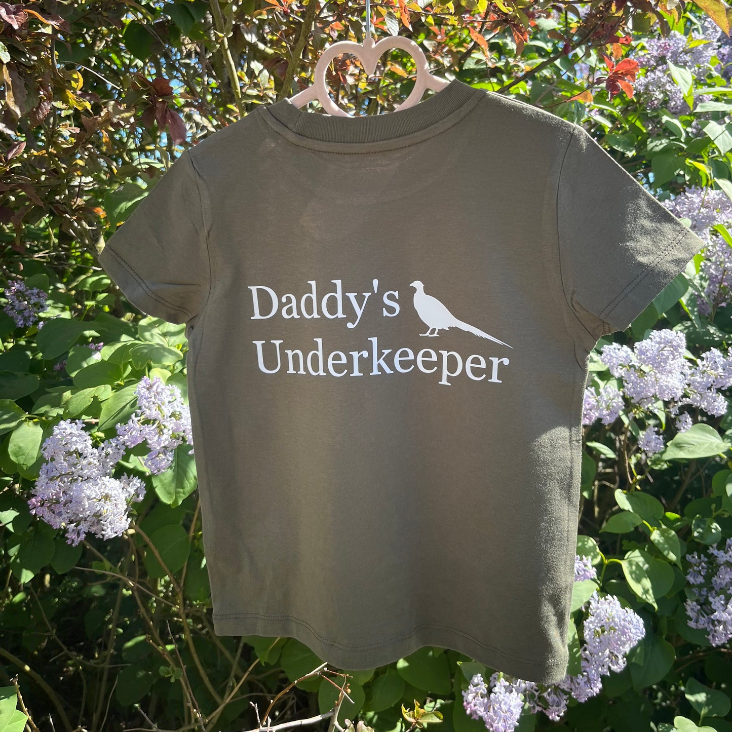 Daddy's underkeeper Pheasant t-shirt
