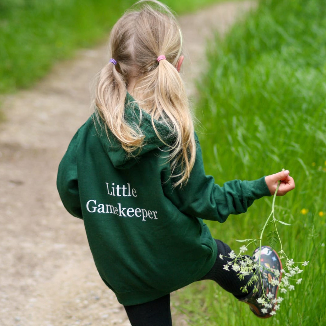 Personalised Little Gamekeeper hoodie