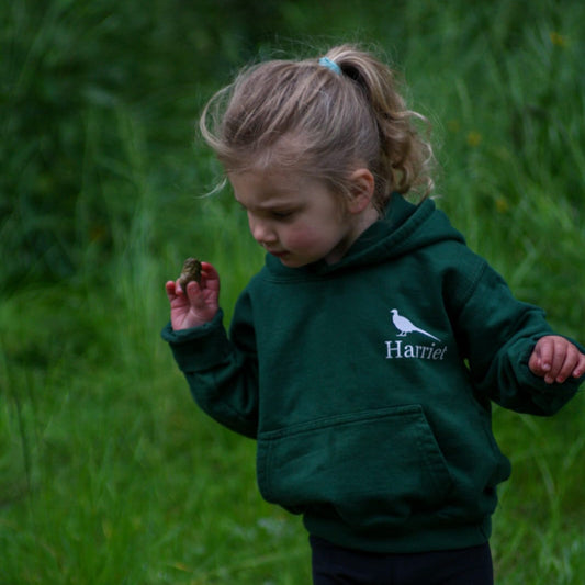 Personalised Little Gamekeeper hoodie