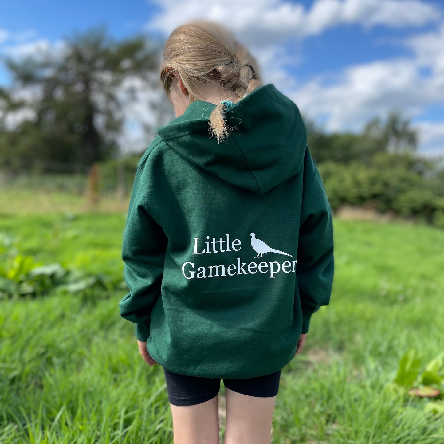 Little gamekeeper pheasant hoodie