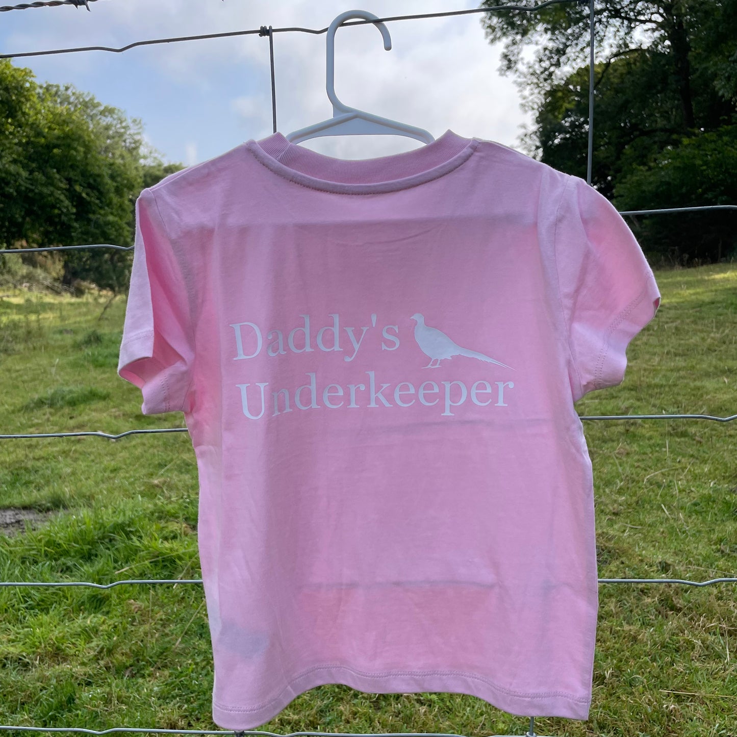 Daddy's underkeeper Pheasant t-shirt