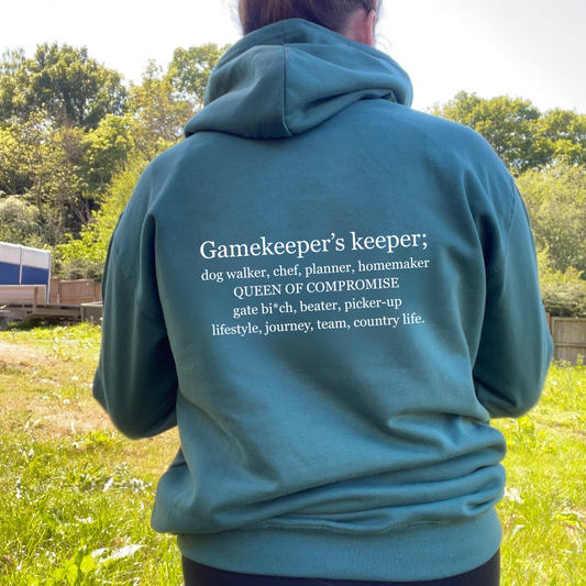 Gamekeeper's keeper hoodie