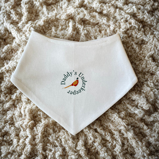 Daddy's Underkeeper bib