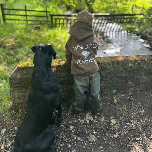 Mini dog trainer hoodie