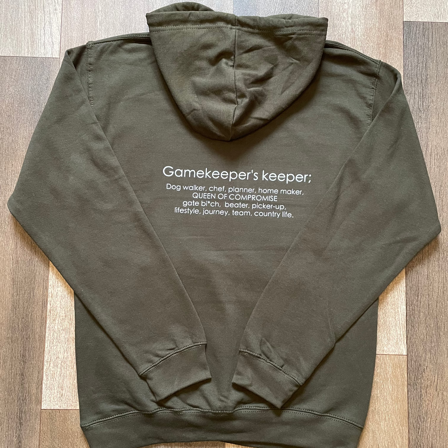 Gamekeeper's keeper hoodie