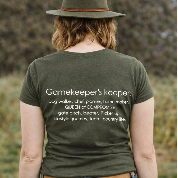 Gamekeeper's keeper T-shirt