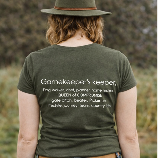 Gamekeeper's keeper T-shirt