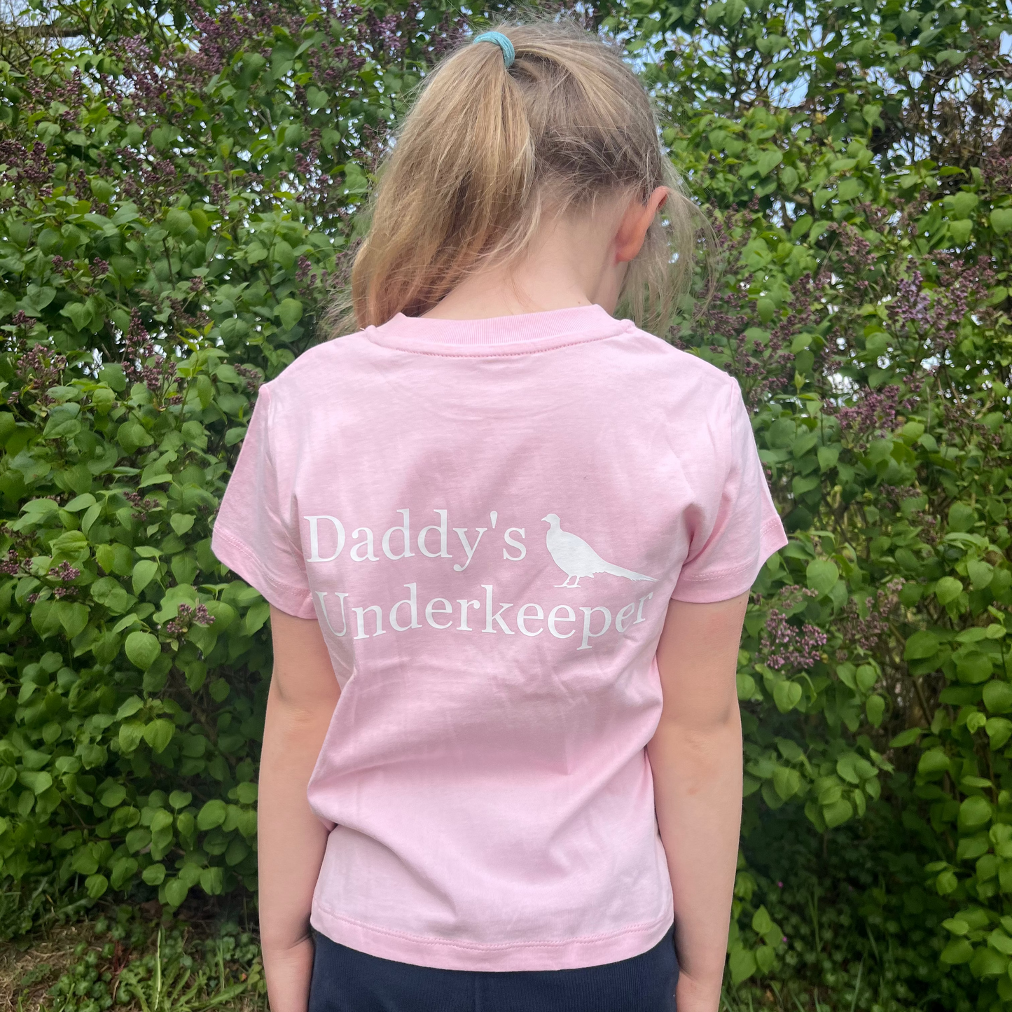 Daddy's underkeeper Pheasant t-shirt
