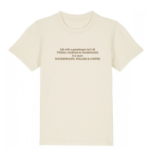 'Tweed, Fairfax & Champagne' ladies t-shirt