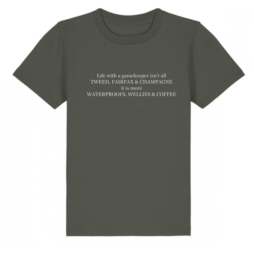 'Tweed, Fairfax & Champagne' ladies t-shirt