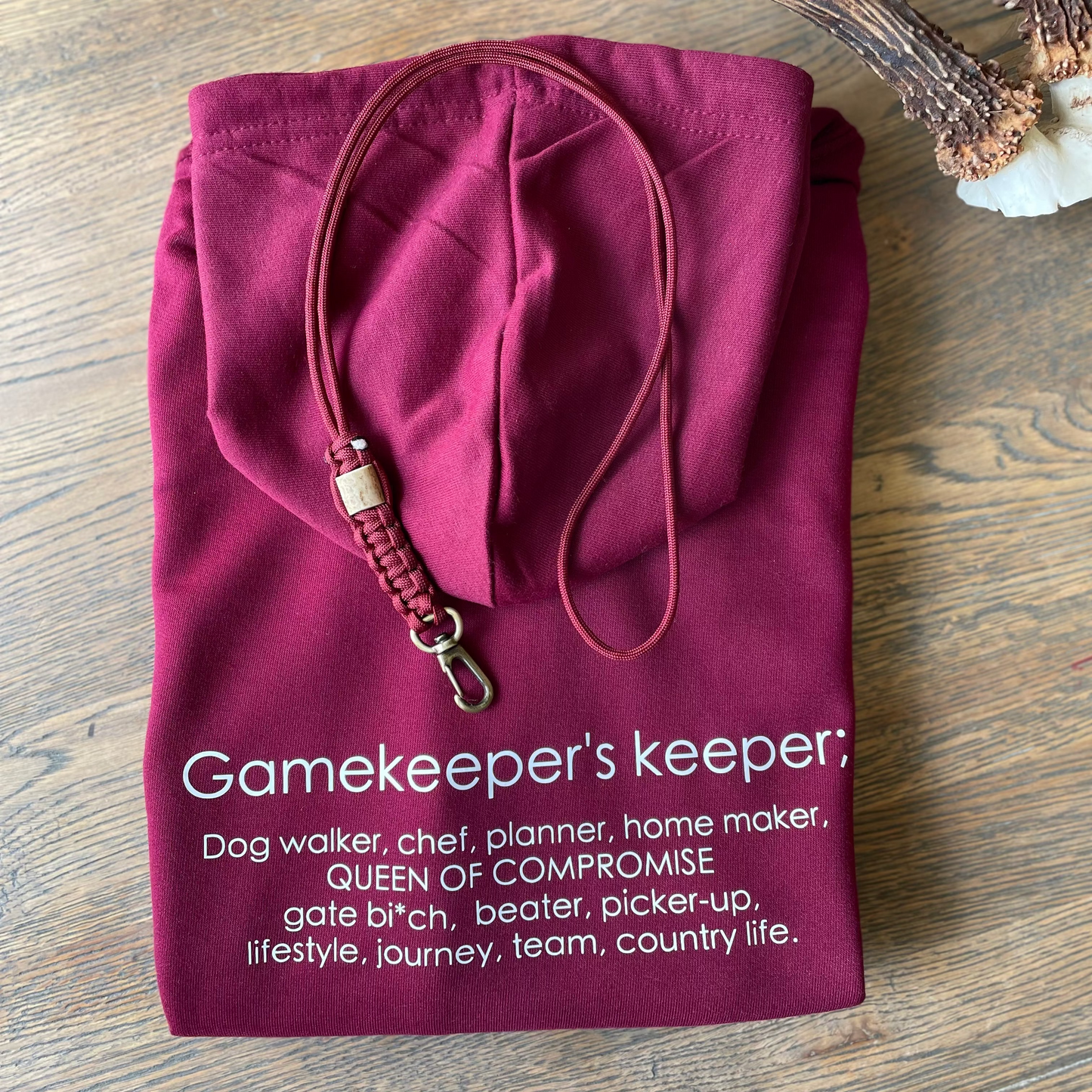 Gamekeeper's keeper hoodie