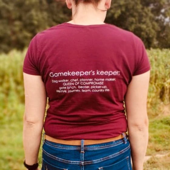 Gamekeeper's keeper T-shirt